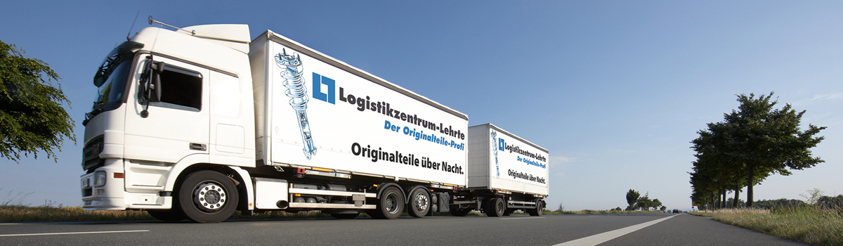 Logitikzentrum Lehrte LKW